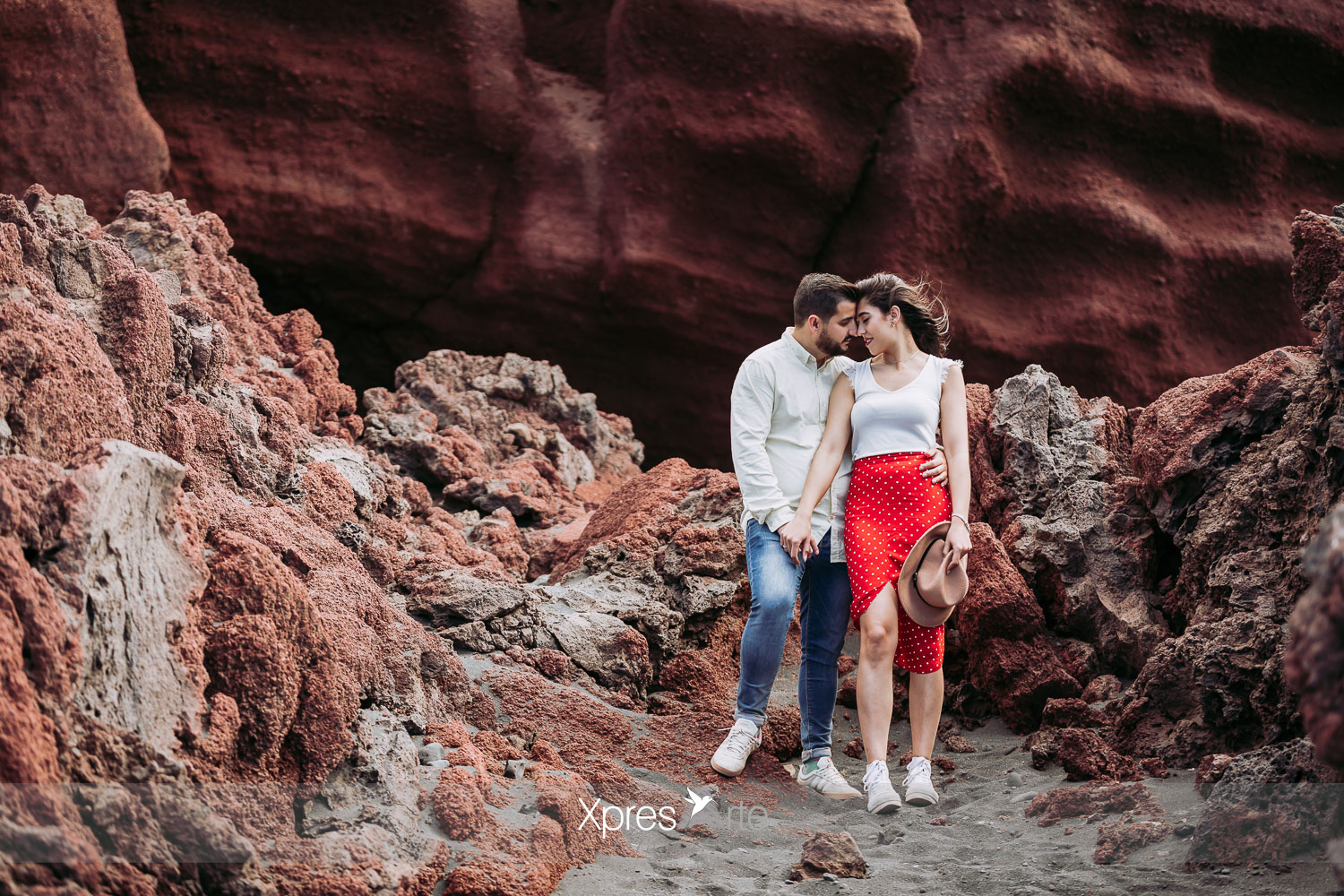 novios enamorados