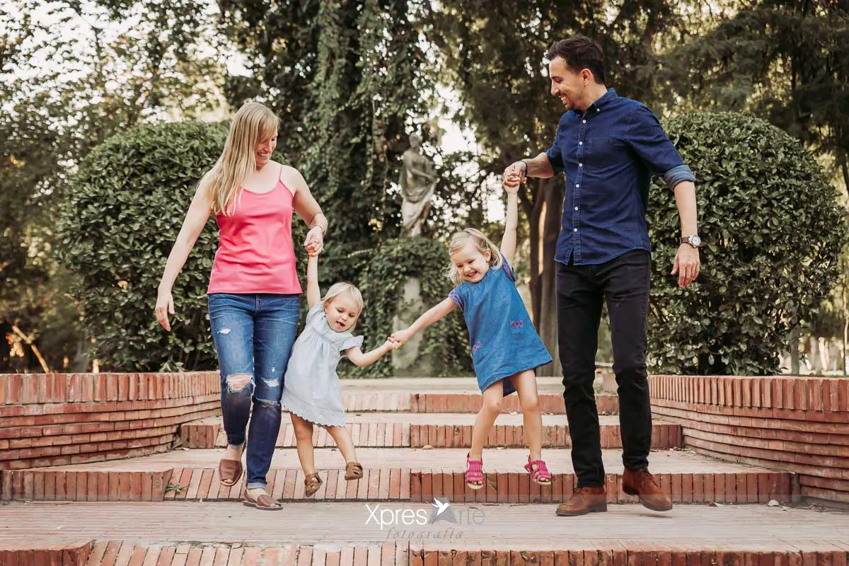 Tarjeta regalo para sesión de fotos de familia en Sevilla