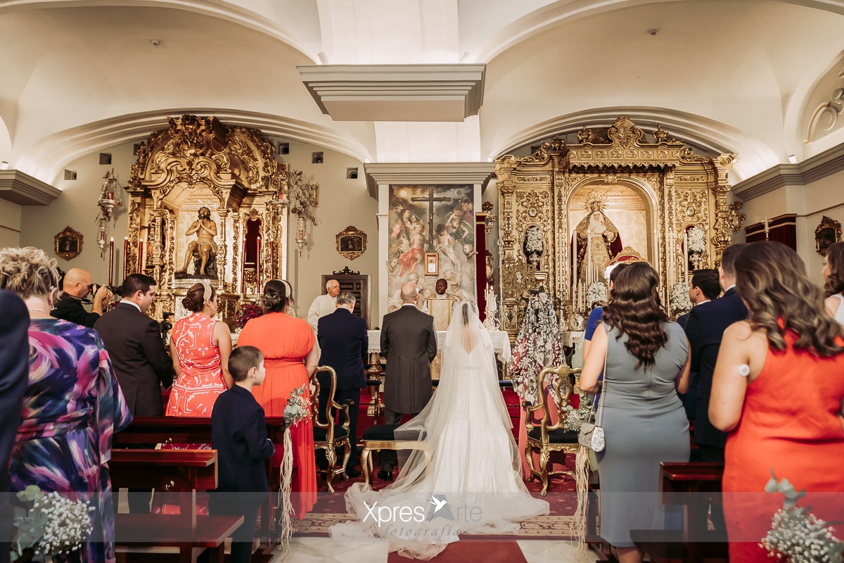 fotos de boda en la capilla de la estrella
