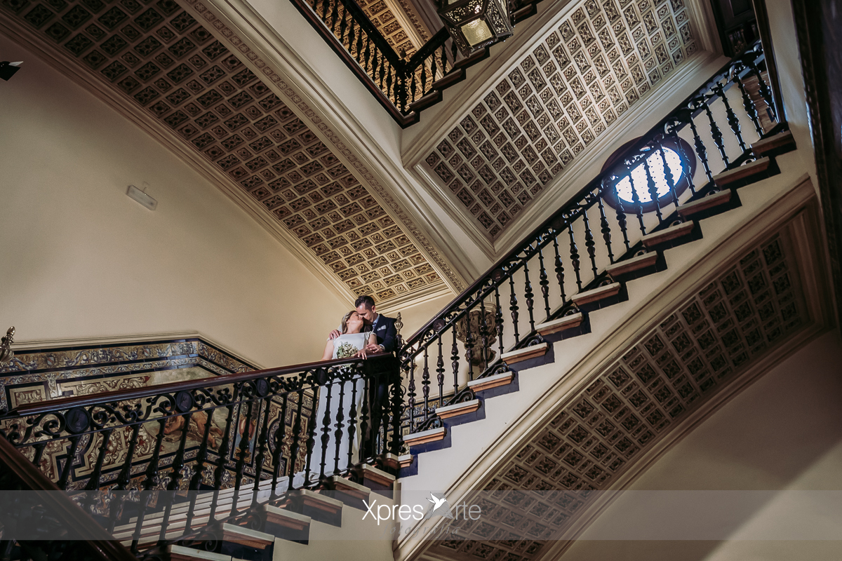 reportaje boda hotel alfonso xiii sevilla