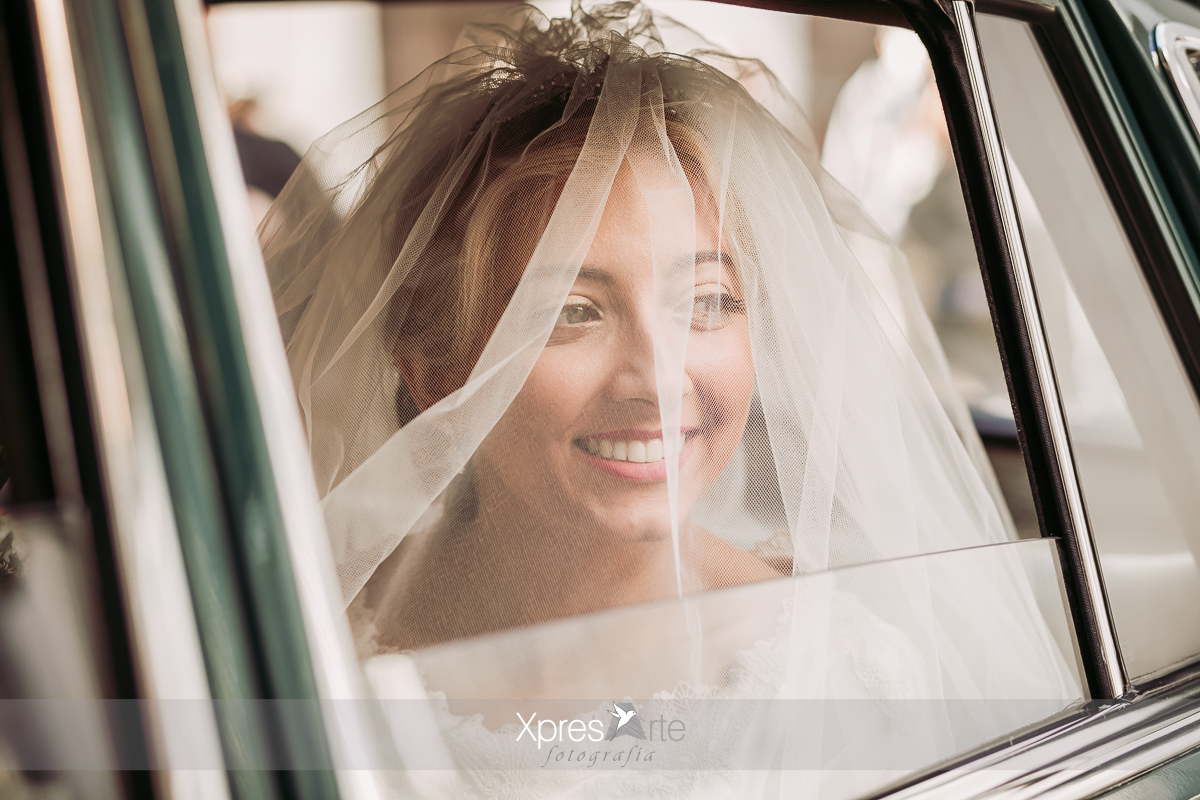 Novia el día de su boda en Sevilla